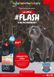 Prospectus Médor et Compagnie, "Les offres #FLASH À NE PAS MANQUER !" à Monflanquin et alentours, 4 pages, 02/01/2025 - 18/01/2025 Catalogue Médor et Compagnie "Les offres #FLASH À NE PAS MANQUER !" à Monflanquin et alentours, 4 pages, 02/01/2025 - 18/01/2025