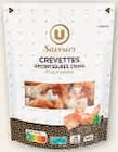 Crevettes décortiquées crues ASC élevées en Inde surgelées - U SAVEURS en promo chez U Express Saint-Priest à 9,59 €