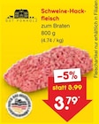 Schweine-Hackfleisch Angebote von Gut Ponholz bei Netto Marken-Discount Warendorf für 3,79 €