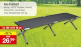 Alu-Feldbett im Angebot bei Zimmermann in Nordhorn Alu-Feldbett Angebote bei Zimmermann Nordhorn für 26,99 €