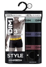 Boxers homme "mix and colors" - DIM en promo chez Carrefour Boulogne-Billancourt à 16,44 €