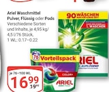 Aktuelles Waschmittel Pulver Angebot bei GLOBUS in Salzgitter ab 16,99 €