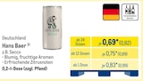 Secco von Hans Baer für 0,82 € bei METRO im Angebot Secco von Hans Baer im aktuellen METRO Prospekt