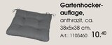 Gartenhockerauflage Modell 2945 von Co-De im aktuellen Zurbrüggen Prospekt für 10,40 €
