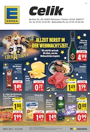Supermarkt Prospekt von EDEKA Mettmann EDEKA Prospekt: "Aktuelle Angebote", 30 Seiten, 08.12.2025 - 13.12.2025