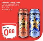 Aktuelle Rockstar Energy Angebote bei GLOBUS in Leipzig Aktuelles Rockstar Energy Drink Angebot bei GLOBUS in Leipzig ab 0,88 €