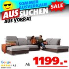 Polstergarnitur im Seats and Sofas Prospekt Malaga Wohnlandschaft von Seats and Sofas im aktuellen Seats and Sofas Prospekt für 1.199,00 €