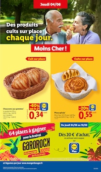 Catalogue Lidl, 04/06/2026 - 10/06/2026, Ça vaut le coup., 60 pages Prospectus Lidl en cours, "Ça vaut le coup.", 60 pages