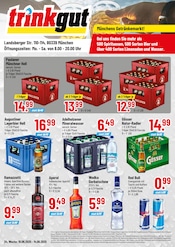 Aktueller Trinkgut Discounter Prospekt in Oberdill und Umgebung, "Münchens Getränkemarkt!" mit 4 Seiten, 10.06.2025 - 14.06.2025