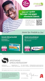 Apotheken Prospekt von mea - meine apotheke in Speichersdorf Aktueller mea - meine apotheke Apotheken Prospekt für Speichersdorf: Unsere Juni-Angebote mit 4} Seiten, 01.06.2026 - 30.06.2026