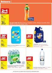 Eau Minérale Angebote im Prospekt "70 % D’ÉCONOMIES SUR UNE SÉLECTION DE PRODUITS D'HYGIÈNE" von Carrefour auf Seite 37