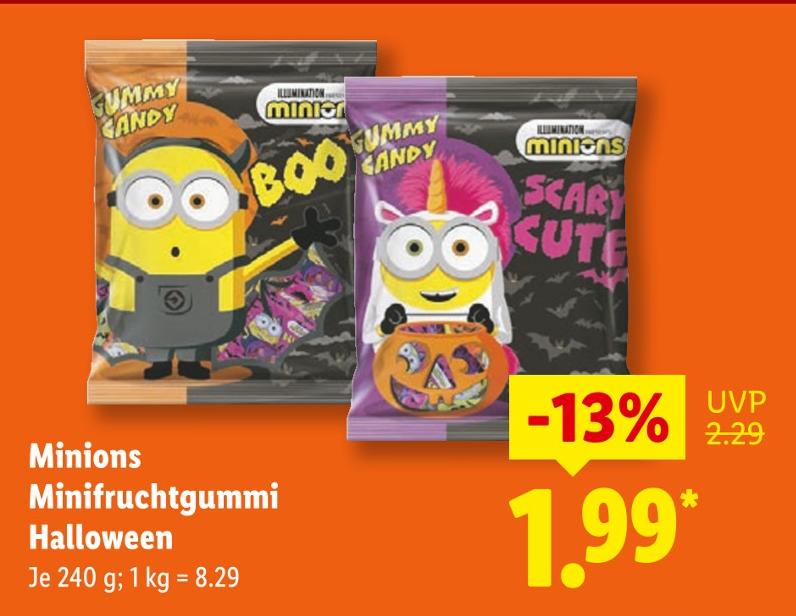 Minifruchtgummi Halloween