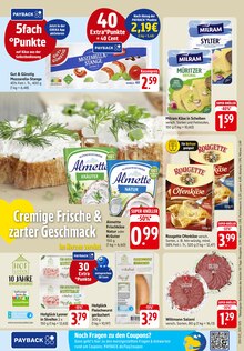 Mozzarella im EDEKA Prospekt "Aktuelle Angebote" mit 38 Seiten (Stuttgart)