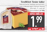 Hartkaese im EDEKA Prospekt Tiroler Adler von TirolMilch im aktuellen EDEKA Prospekt für 1,99 €