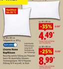 Kopfkissen Angebote von Livarno Home bei Lidl Wilhelmshaven für 4,49 €