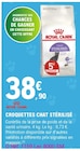 Croquettes Chat Stérilisé - ROYAL CANIN à 38,90 € dans le catalogue E.Leclerc