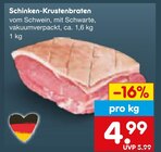 Aktuelle Braten Angebote bei Netto Marken-Discount in Gelsenkirchen Aktuelles Schinken-Krustenbraten Angebot bei Netto Marken-Discount in Gelsenkirchen ab 4,99 €