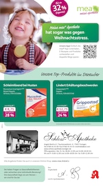 Aktueller mea - meine apotheke Apotheken Prospekt in Essingen und Umgebung, "Unsere Dezember-Angebote" mit 4 Seiten, 01.12.2025 - 31.12.2025