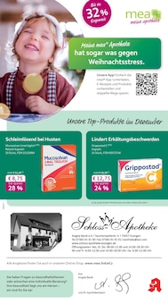Aktueller mea - meine apotheke Prospekt für Essingen und Ungebung, Seiten zum blättern mea - meine apotheke Prospekt Unsere Dezember-Angebote mit Seiten in Essingen und Umgebung