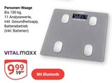 Personen-Waage Angebote von VITALmaxx bei GLOBUS Gotha für 9,99 €