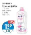 Hygiene-Spüler im Angebot bei V-Markt in Memmingen Hygiene-Spüler Angebote von IMPRESAN bei V-Markt Memmingen für 1,99 €