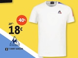 Promo T-SHIRT GARÇON à 18,00 € dans le catalogue E.Leclerc à Épinay-sur-Seine