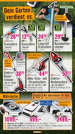 Aktueller Hornbach Prospekt mit Rasenmäher, "Andere feiern Tore, du dein Projekt", Seite 12