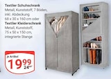 Textiler Schuhschrank im Angebot bei GLOBUS in Hof Textiler Schuhschrank Angebote bei GLOBUS Hof für 19,99 €