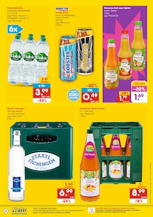 Saft im Netto Marken-Discount Prospekt "DER ORT, AN DEM DU IMMER AUSGEZEICHNETE PREISE FINDEST." mit 6 Seiten (Regensburg)