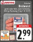 Frische Bratwurst Angebote von Rasting bei E center Bad Salzuflen für 2,99 €