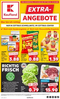 Gemüse im aktuellen Kaufland Prospekt (Cottbus) Gemüse im Kaufland Prospekt "EXTRA-ANGEBOTE" mit 8 Seiten (Cottbus)