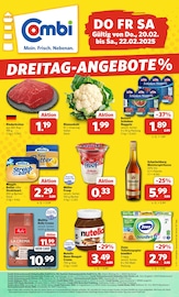 Aktueller combi Supermarkt Prospekt in Börger und Umgebung, "DREITAG-ANGEBOTE" mit 1 Seite, 20.02.2025 - 22.02.2025