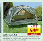 Feldbett mit Zelt im Angebot bei toom Baumarkt in Fulda Feldbett mit Zelt Angebote bei toom Baumarkt Fulda für 59,99 €