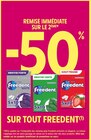 Promo -50% remise immédiate sur le 2ème sur tout Freedent à  dans le catalogue Intermarché Hyper à Angers
