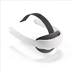 Sangle de maintien ergonomique Élite pour casque Meta Quest 3 et 3S Blanc et Noir dans le catalogue Fnac