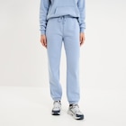 Pantalon jogging droit molleton bleu clair femme à 15,99 € dans le catalogue La Halle