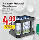 Warburger Waldquell Mineralwasser bei Trinkgut im Celle Prospekt für 4,99 €