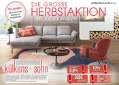 Möbel im külkens+sohn Polstermöbel Prospekt in Iserlohn Aktueller külkens+sohn Polstermöbel Prospekt mit Möbel, "DIE GROSSE HERBSTAKTION", Seite 1