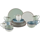 Aktuelles KOMBISERVICE Blau, Grün, Beige Farmhouse 24-teilig 6 Personen Angebot bei XXXLutz Möbelhäuser in Hannover ab 99,99 €