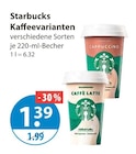 Cappuccino von Starbucks im aktuellen V-Markt Prospekt für 1,39 €