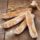 3 baguettes rustique + 1 offerte dans le catalogue Carrefour