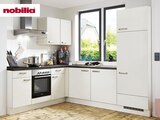 Aktuelle Kuchen Angebote bei Die Möbelfundgrube in Mainz Aktuelles Eckküche 285 x 185 cm - mit Geräten - Küchenfronten Lack matt - TOUCH Angebot bei Die Möbelfundgrube in Mainz ab 2.999,00 €