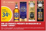 E.Leclerc Fondettes - Promo 34% avec la carte ticket e.Leclerc sur les produits présents en magasin de la gamme CHIVAS Promo 34% avec la carte ticket e.Leclerc sur les produits présents en magasin de la gamme CHIVAS à dans le catalogue E.Leclerc à Fondettes