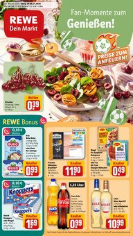 REWE Prospekt Dein Markt mit 32 Seiten