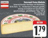 Steiermark Steirer Almliebe im Angebot bei EDEKA in Zwickau Steiermark Steirer Almliebe Angebote bei EDEKA Zwickau für 1,79 €