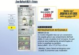 Réfrigérateur intégrable - LIEBHERR - Proxi Confort à Saint-Priest Réfrigérateur intégrable - LIEBHERR en promo chez Proxi Confort Saint-Priest à 1 399,00 €