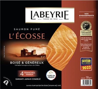 LE 3e À 0€ SUR TOUS LES SAUMONS LABEYRIE