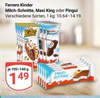 Milch-Schnitte Angebote von Ferrero Kinder bei GLOBUS Nettetal für 1,49 €