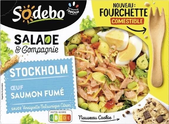 Salade & Compagnie Stockholm Œuf Saumon fumé
