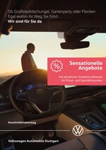 Volkswagen Prospekt für Ostfildern mit 8 Seiten Volkswagen Prospekt für Ostfildern: "Sensationelle Angebote", 8 Seiten, 07.05.2020 - 03.06.2020
